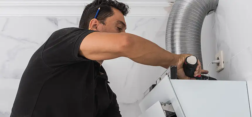 Precision In-wall Dryer Vent Cleaning & Rerouting Corrections in Laredo, TX